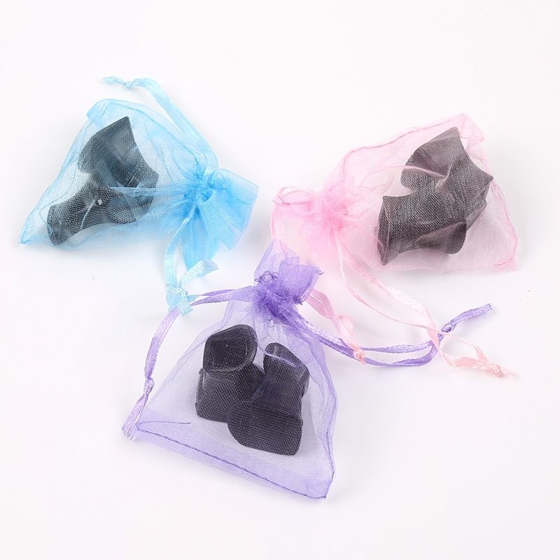5 Pairs Hard Wearing Anti-slip PVC StoppersShoes High Heel Cover Protectors, Size: M ,Random Color Delivery
