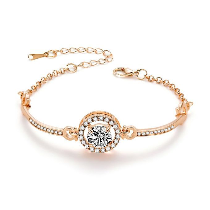 2018 New Fashion Women Alloy Bra Elet-1807 -66186005-1#