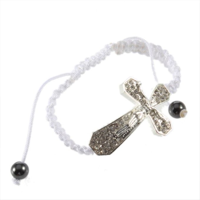 Rhine JESUS Ross White String Bra Elet-1#
