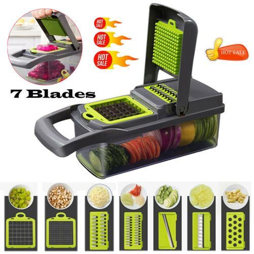 7 In 1 Vegetable/fruit Cutter Slicer Dicer Chopper Grater