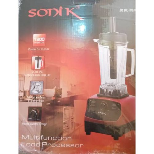 Multifunctional Food Processor/Commercial Blender - 1200w