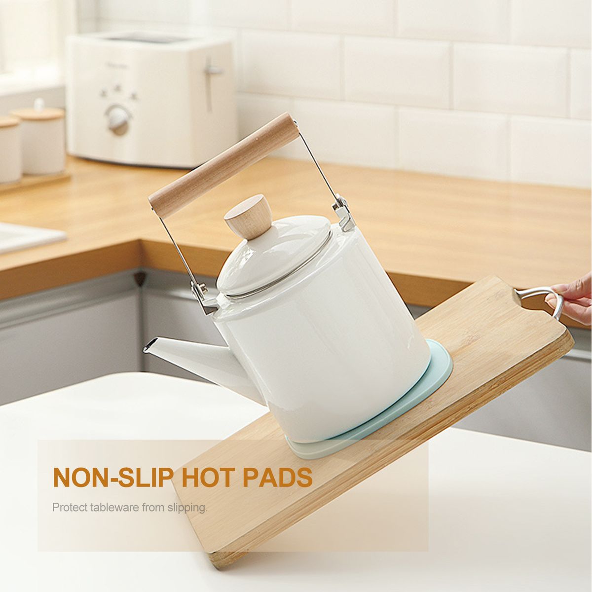 Hot Pads Heat Resistant Trivet Pot Mat Holder Mats Non Slip