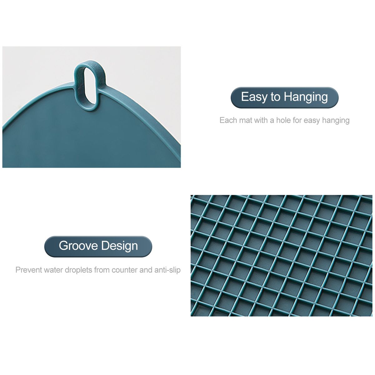 Hot Pads Heat Resistant Trivet Pot Mat Holder Mats Non Slip