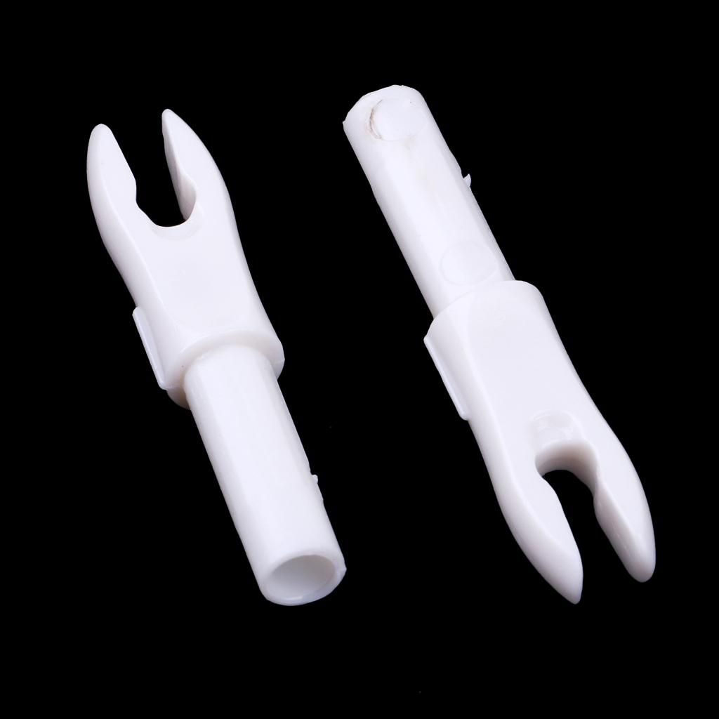 48pcs , Precision Tail Inserts For Men Women Outdoor