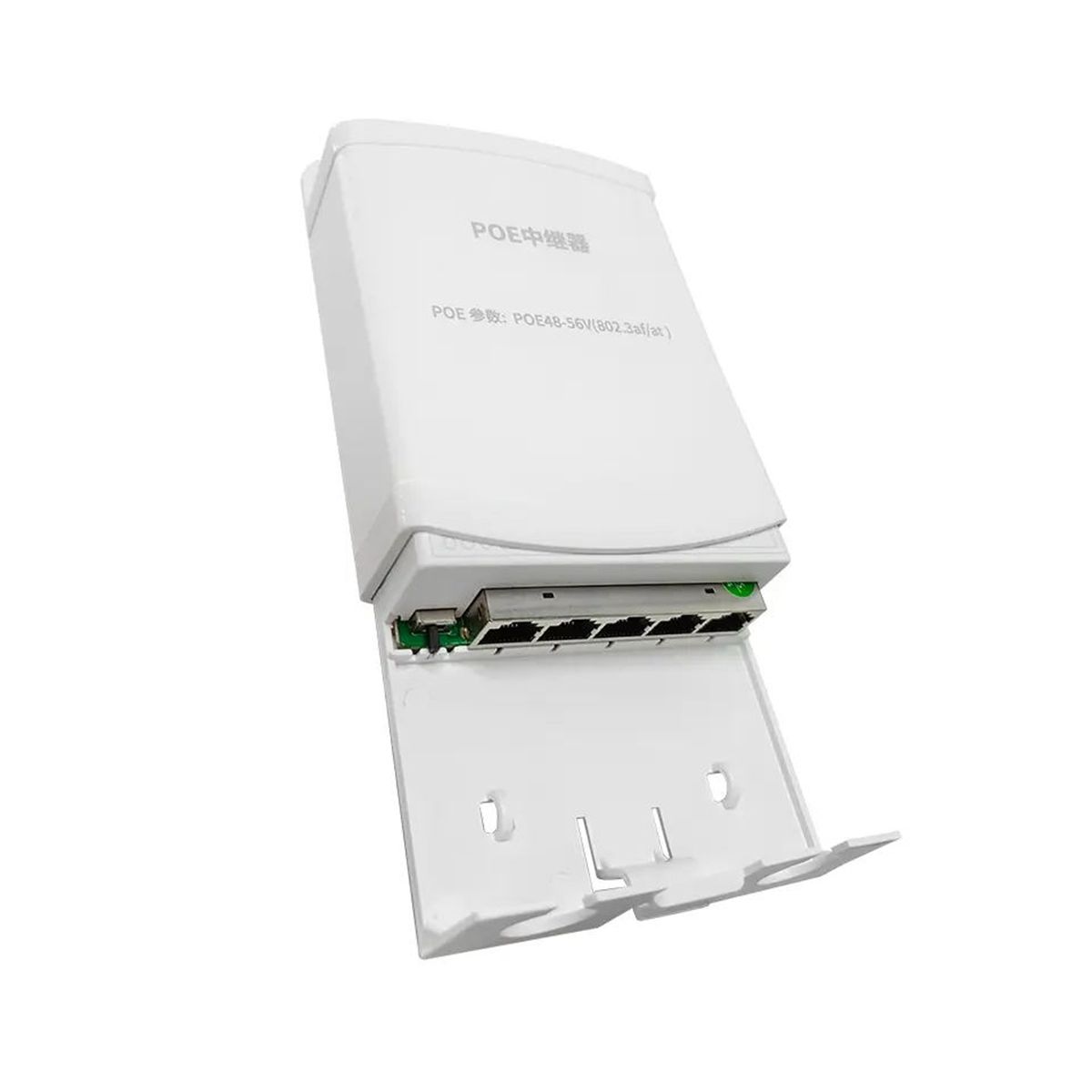 Waterproof 4 Port POE Extender 100Mbps IEEE802