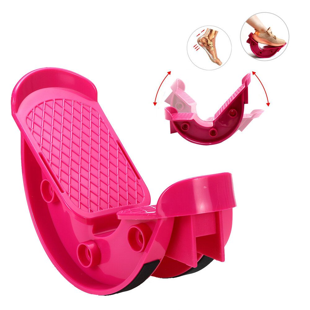 Fitness Pedal Foot Rocker Stretcher Sports Stretching Tool Pain Relief For Achilles Tendonitis Heel Shin Splint Plantar Fasciitis Rose