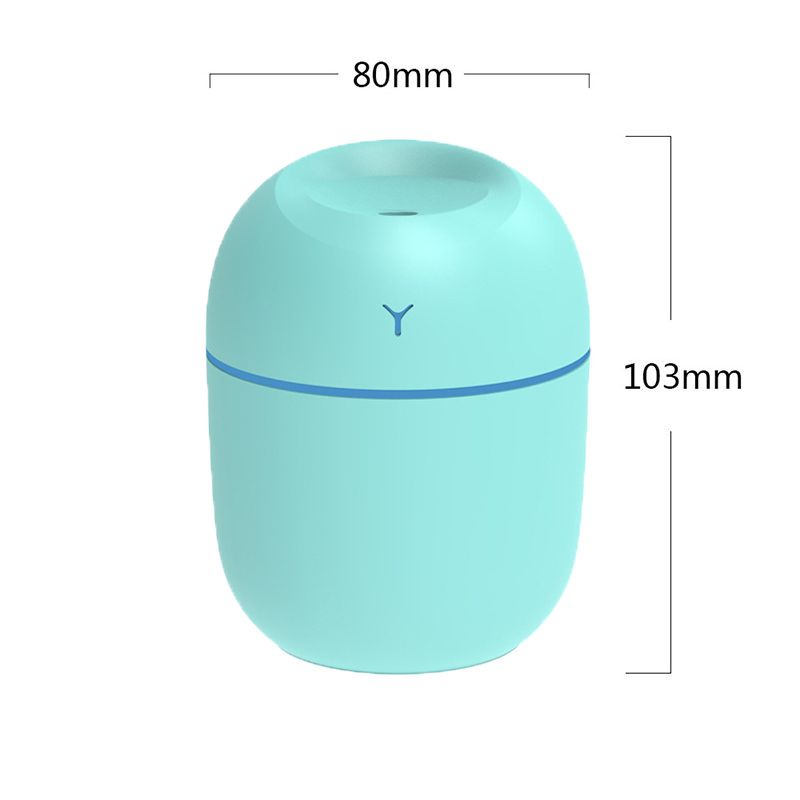 Humidifier 220mL 7 Colorful LED Rechargeble Diffuser