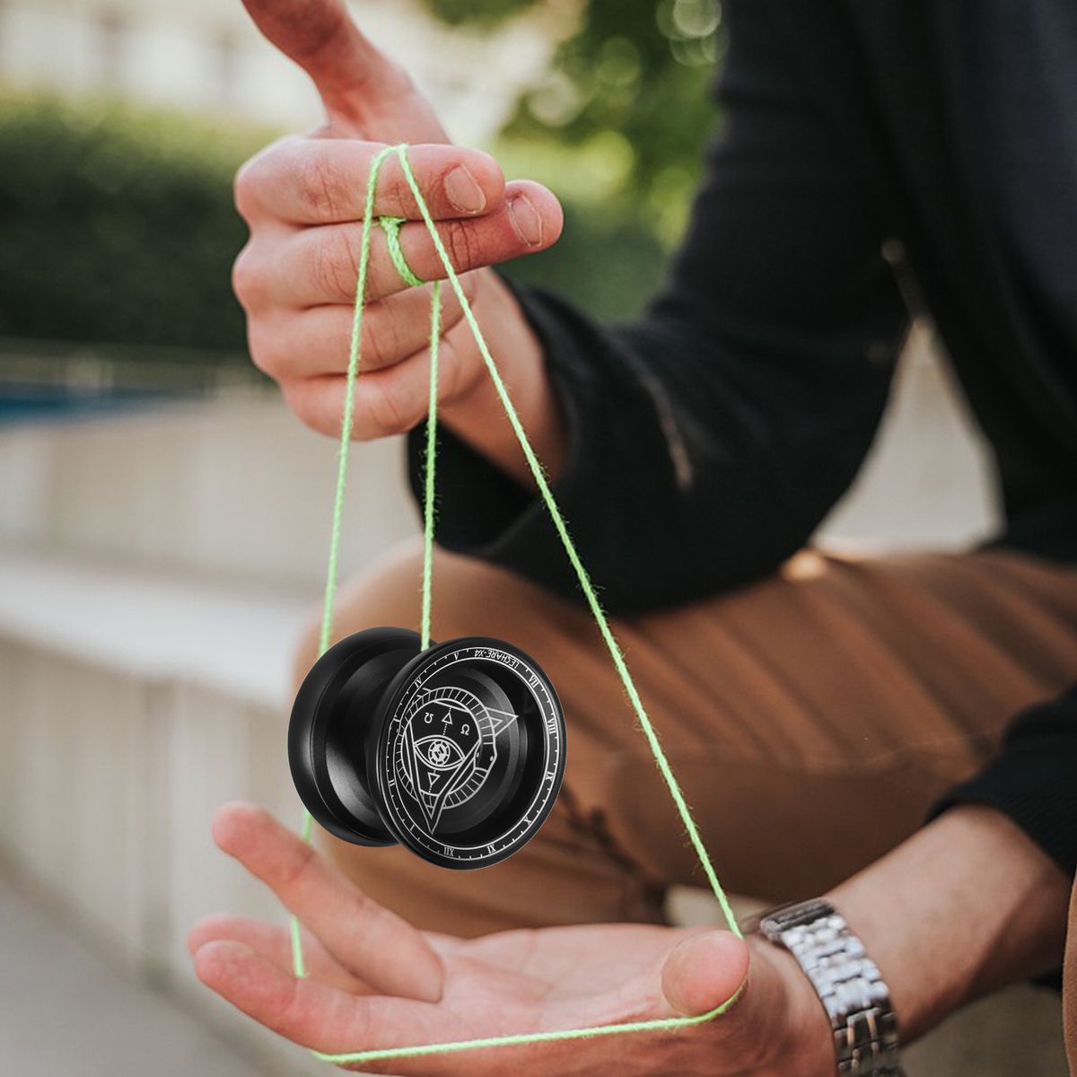 Professional Yoyo Competitive Aluminum Yoyo Ball Yo Yo Gift