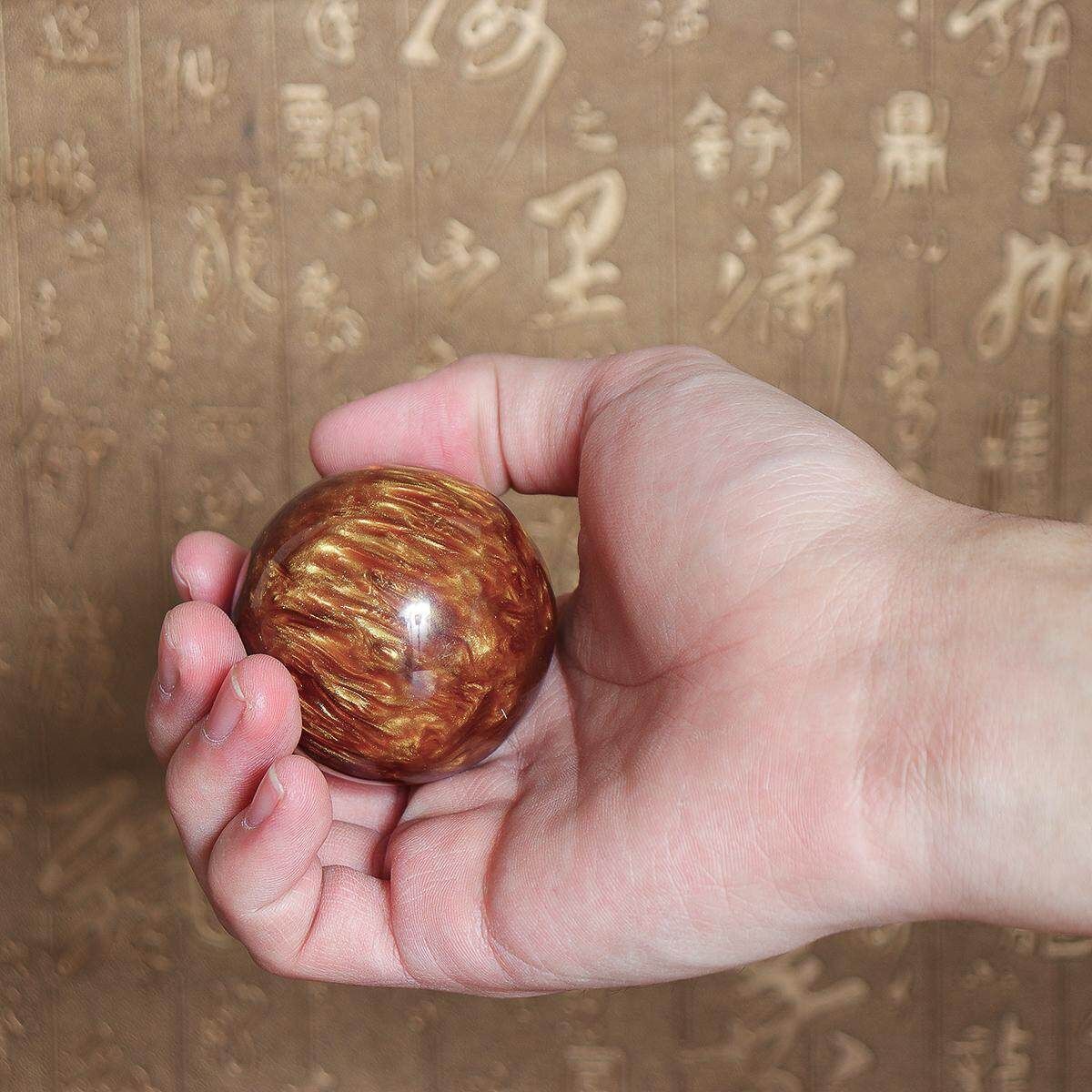 Golden Black Coral Sea Willow Cure The Handball Ball 50MM