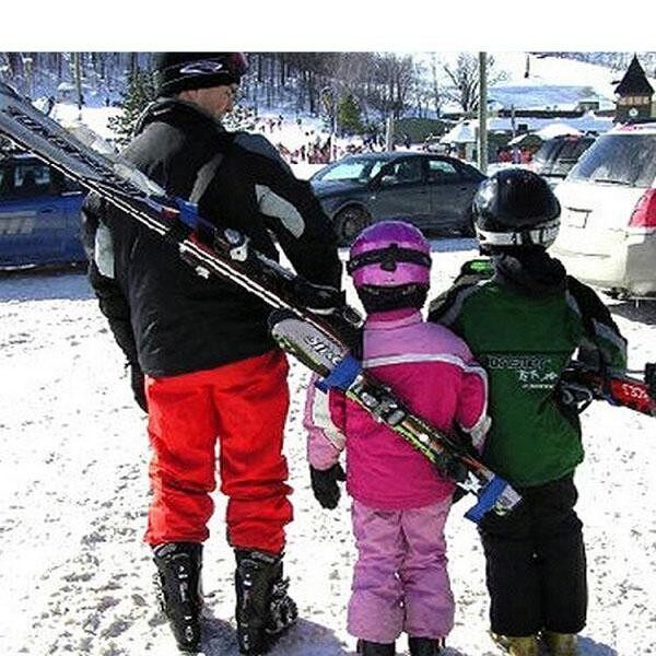 Snowboard Fastening Tape Portable Dual Board Snowboard Straps