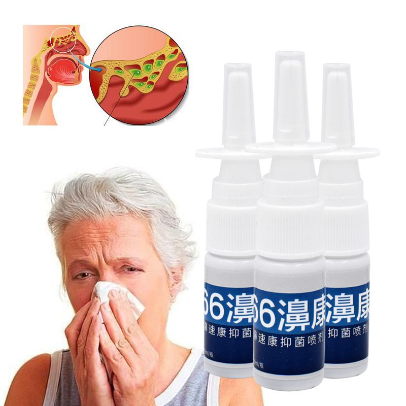 Traditional Spray Medicines Nasal Herb Spray Rhinitis Medical Nose Chronic Sinusitis Spray Treatment Care Rhinitis Chinese