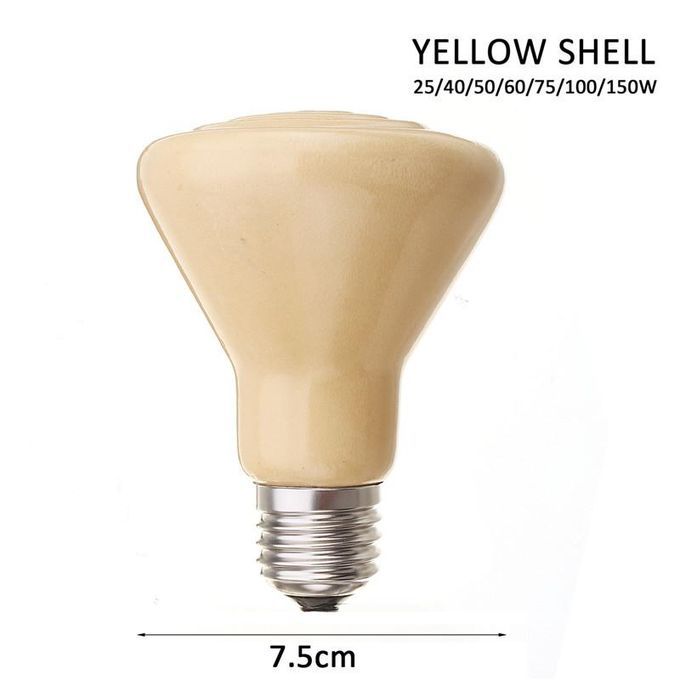 60W Infrared Ceramic Heat Light Emitter Lamp Bulb For Reptile Pet Brooder Chicken-60W