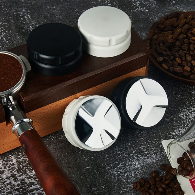 Coffee Grinder Powder Dispenser, Size: 51mm 4 Leaf (White)