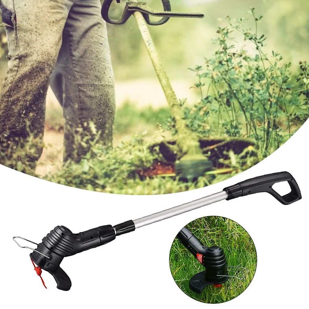 Electric Handheld Power Mower With Adjustable Garden Trimming Tool
