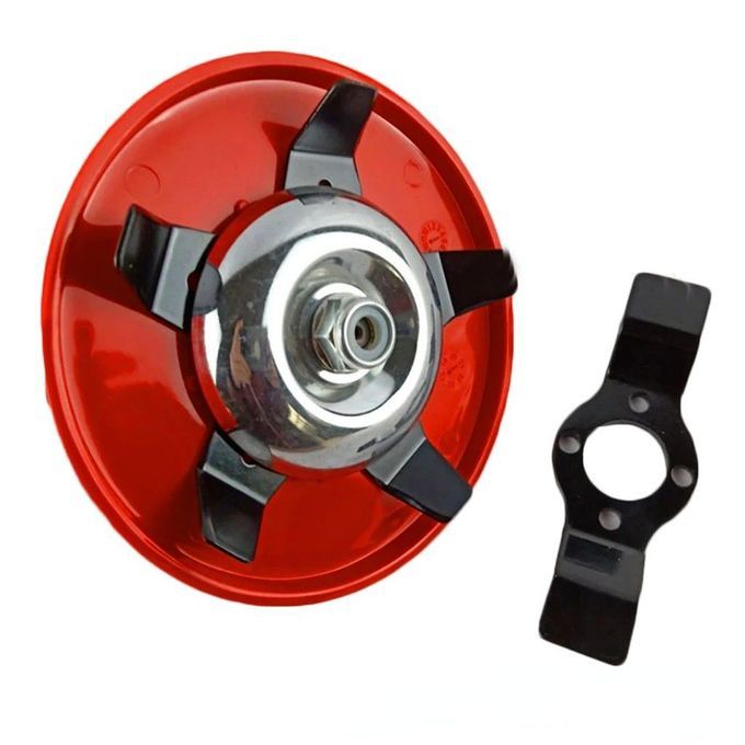 Universal Multi-functional Trimmer Head For Lawn Mower Garden Tool Parts Brush Weed Cutter Blades Steel Hedge GrTrimmer Head