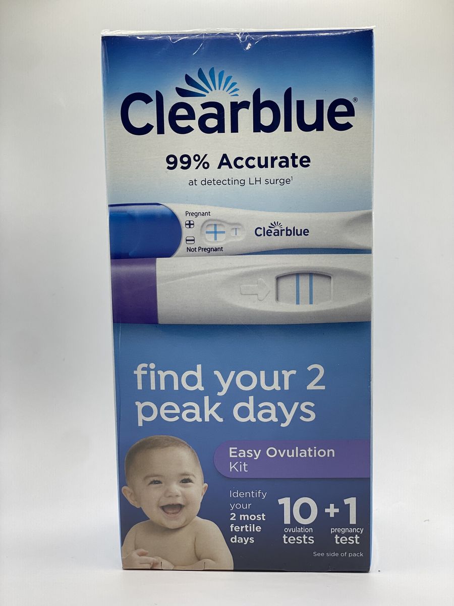 Clearblue Easy Ovulation 10 Test Kits + 1 Pregnancy Test