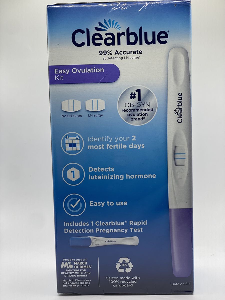 Clearblue Easy Ovulation 10 Test Kits + 1 Pregnancy Test