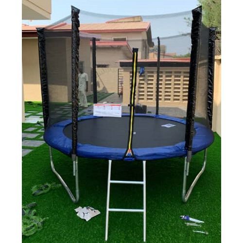 Newly Improved Trampoline With Safety Net & Ladder -6Feet