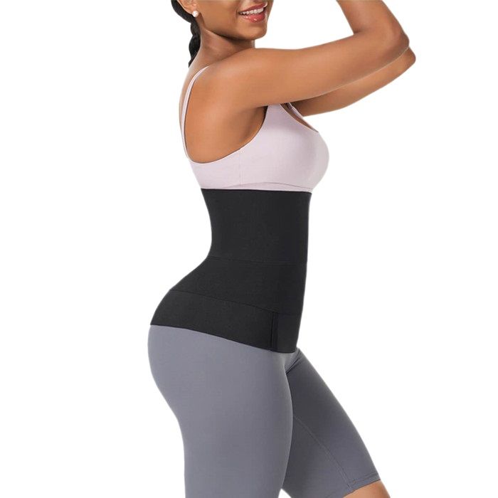 Waist Trainer Tummy Wrap Belt Flat Tummy Waist Trimmer Belt Waist Wrap Tommy Slimming Belt