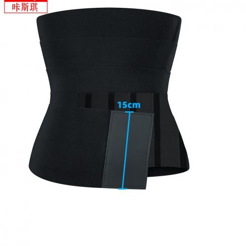 Latex Tummy Wrap Waist Trainer With Loop And Velcron