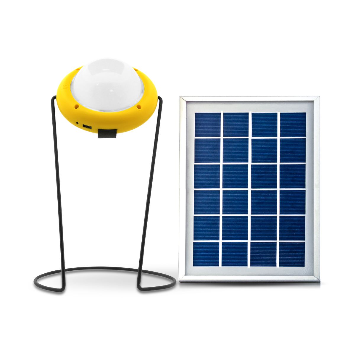 Pro 400 Super Bright Solar Light Emergency Lamp - Yellow