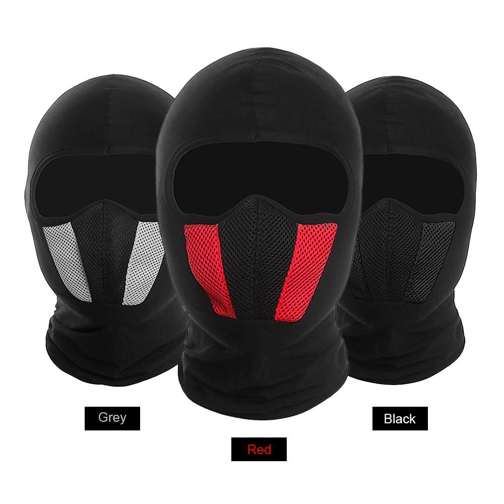 WOSAWE Windproof Dustproof Full Face Mask Hood Helmet Liner for Cycling Motorcycle Outdoor Sports