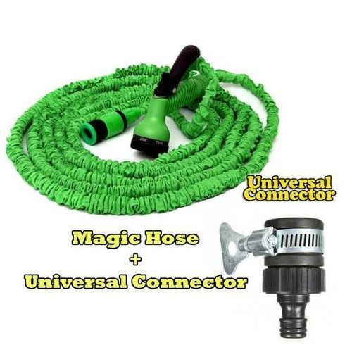 Expandable Magic Flexible Water Hose With Nozzle (75ft Long)