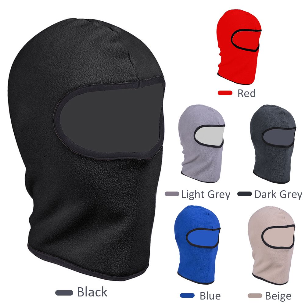 Kids Hat Winter Full Face Ski Mask Windproof Polar Fleece