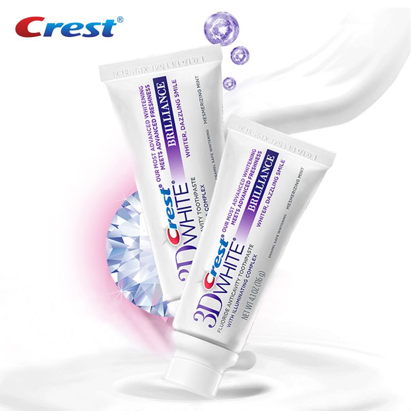 3d White Crest Brilliance Toothpaste Advanced Fluoride Gum