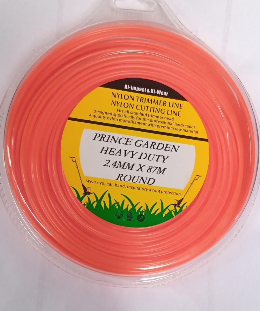 Trimmer Line Spool Cord Brush Cutter Grass Nylon 2.4mm X 87m