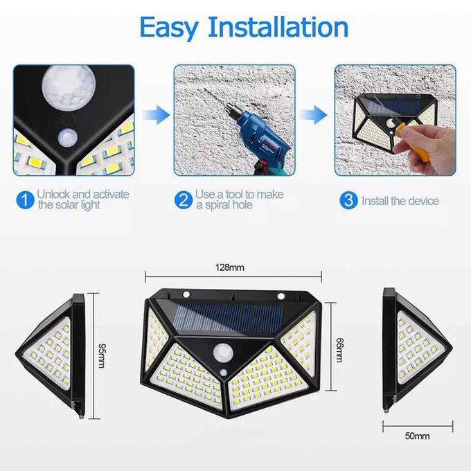 Original Super High LED Solar Motion Sensor Security Lamp