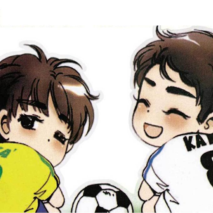Funny  Artoon  Ar Sti Ker Football Player Pattern Sti Ker Waterproof De Als-multicolor-A23
