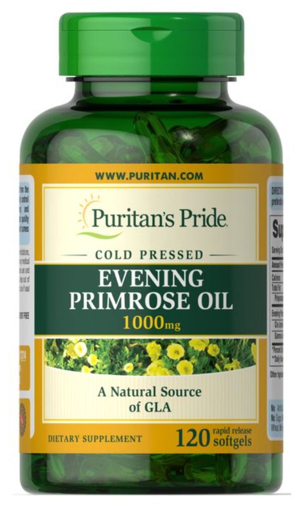 Evening Primrose Oil 1000mg - 120 Softgels