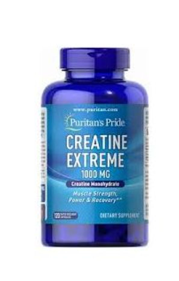 Creatine Extreme 1000mg, 120 Capsules (Creatine Monohydrate)
