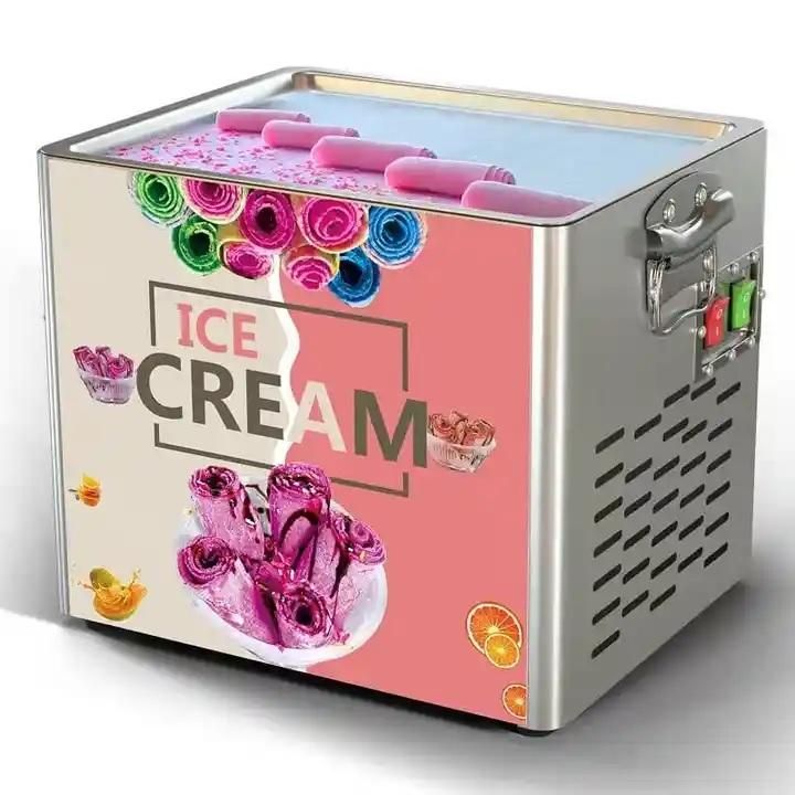 Ice Cream Roll Machine Maker-Mini (Fired Ice cream rolling)