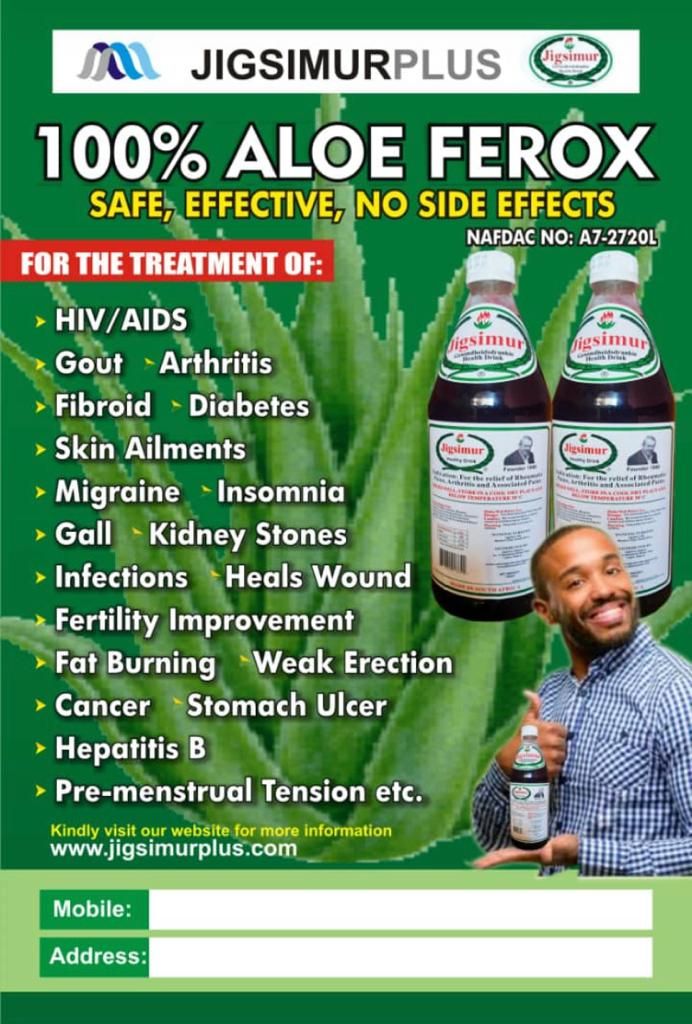 Natural Health Drink(750ml) Aloe Ferox