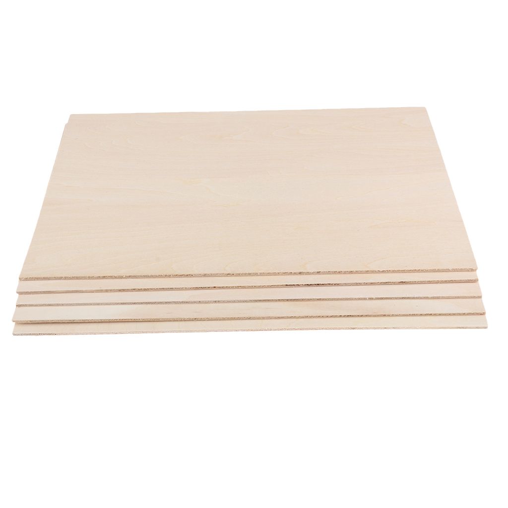 20Pcs Balsa Wood Sheets Woodworking For DIY Table