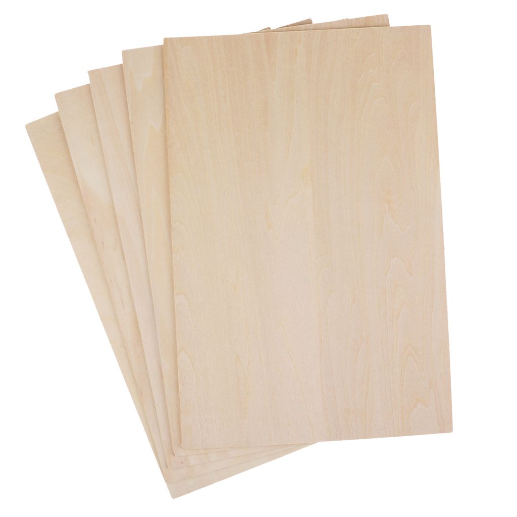 20Pcs Balsa Wood Sheets Woodworking For DIY Table