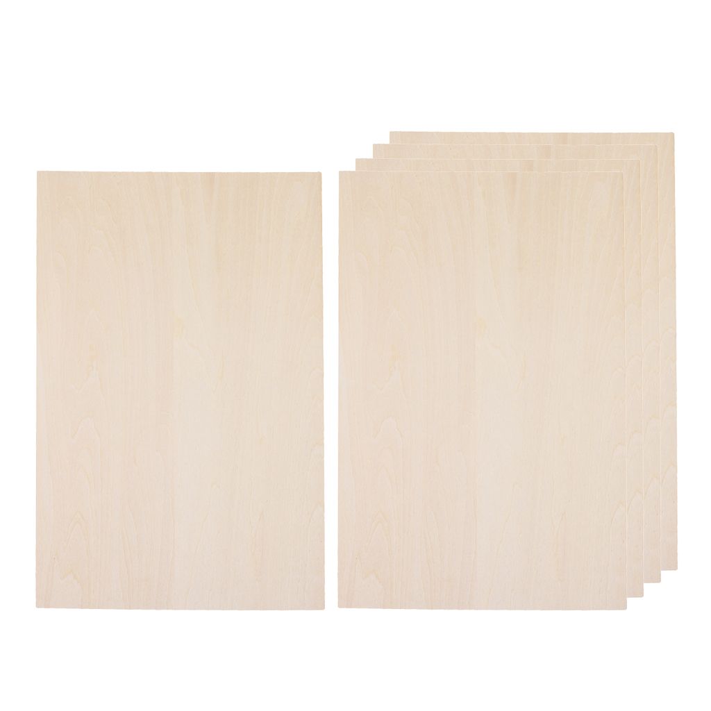 20Pcs Balsa Wood Sheets Woodworking For DIY Table