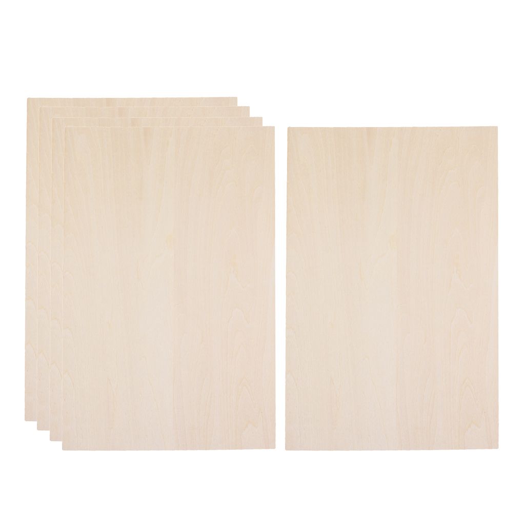 20Pcs Balsa Wood Sheets Woodworking For DIY Table
