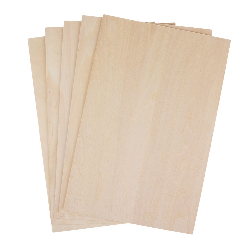 20Pcs Balsa Wood Sheets Woodworking For DIY Table