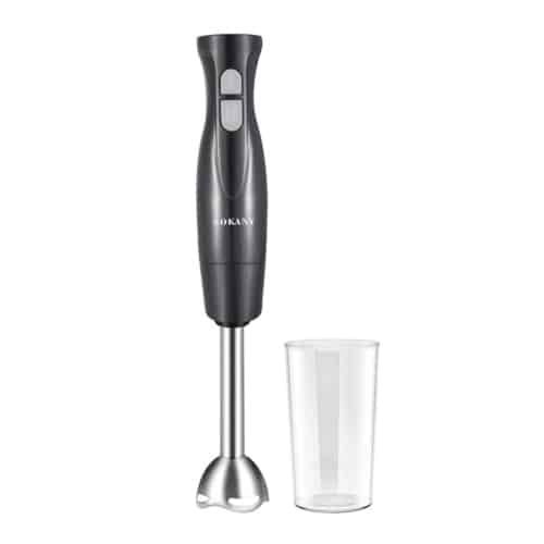 Stainless Steel Handheld Immersin Stick Blender/Mixer Wt Cup