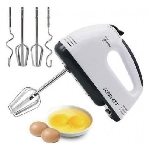 7 Speed Electric Hand Mixer Whisk Egg Beater Cake Baking