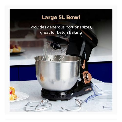 5L Stainless Steel Stand Mixer - 1000W