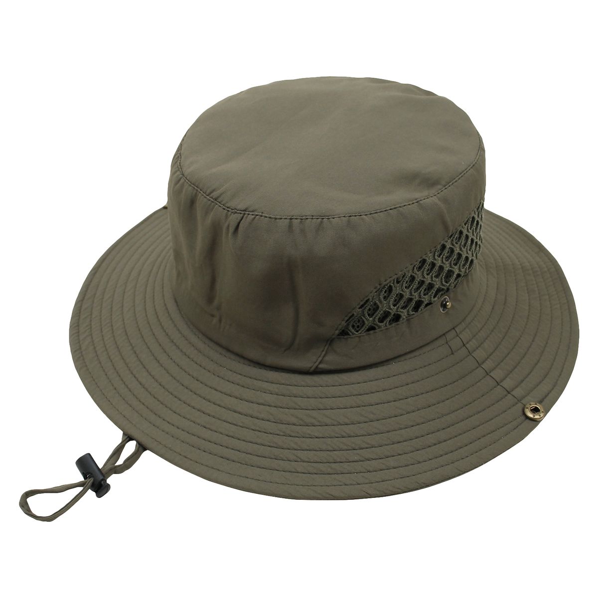Fishing Hat?Foldable?Decorative?Cotton?Young-Army Green