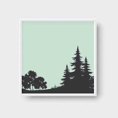 Wall Art Digital Print 30” By 30” - Ready To Hang Plain White Glass Frame 0007