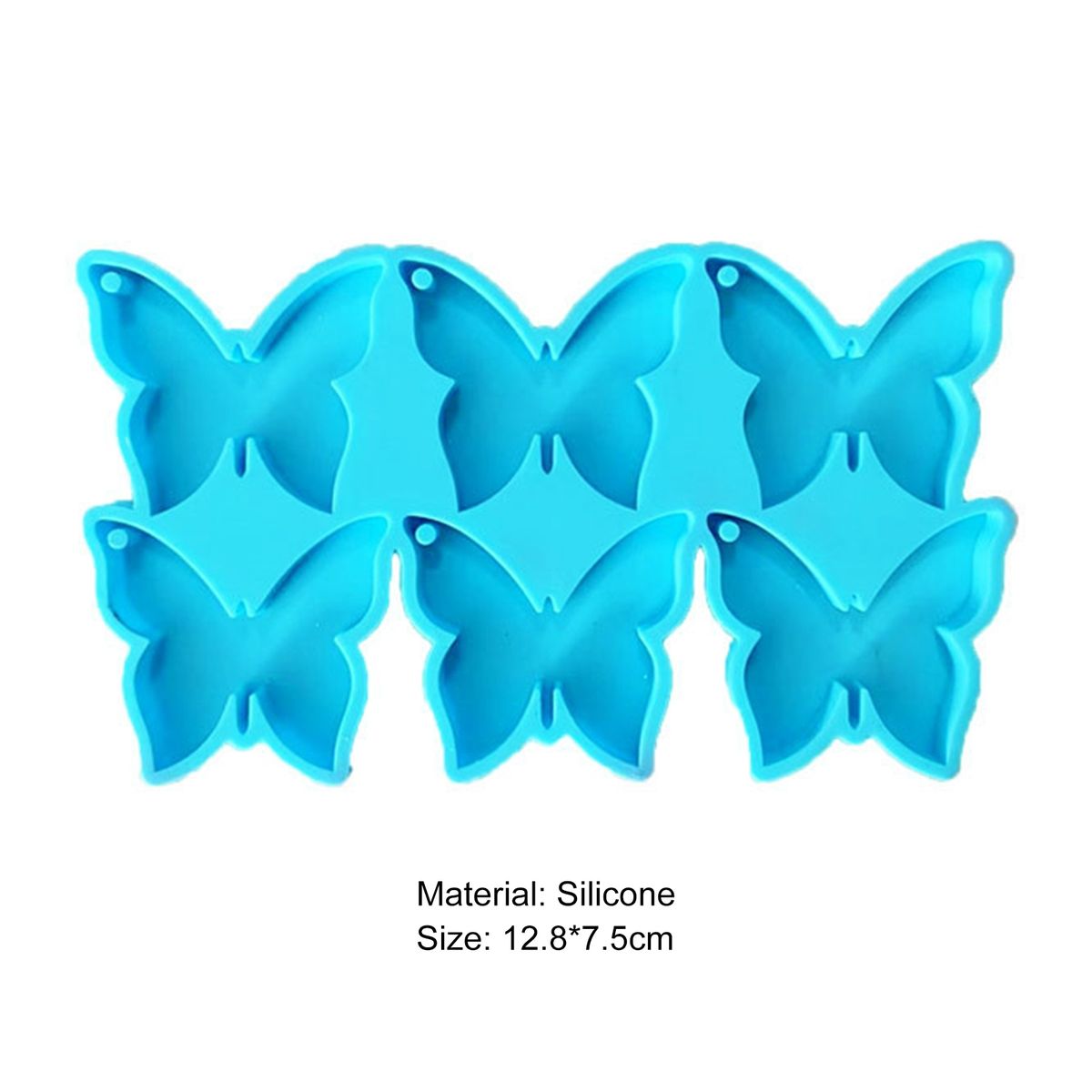 Silicone Mold DIY Butterfly Silicone Mold Blue