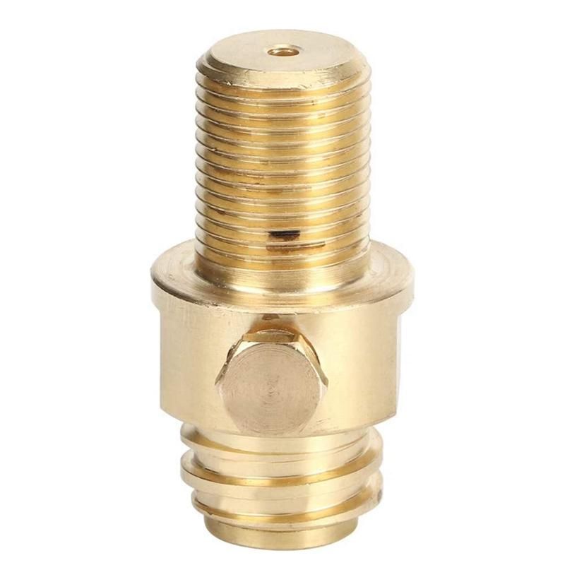 Soda Cylinder Valve CO2 Refill Adapter Converter M18X15 Soda Bottles Cylinder Refill Adapter for Tanks