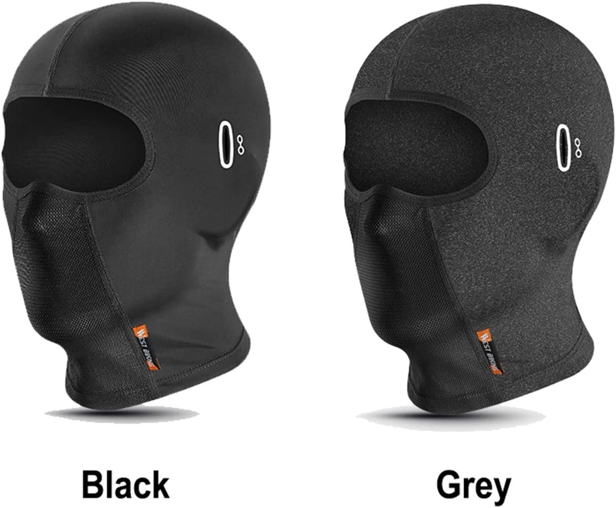 Summer Ice Silk Full Face Sunshade Cover Cap Motorcycle Mask