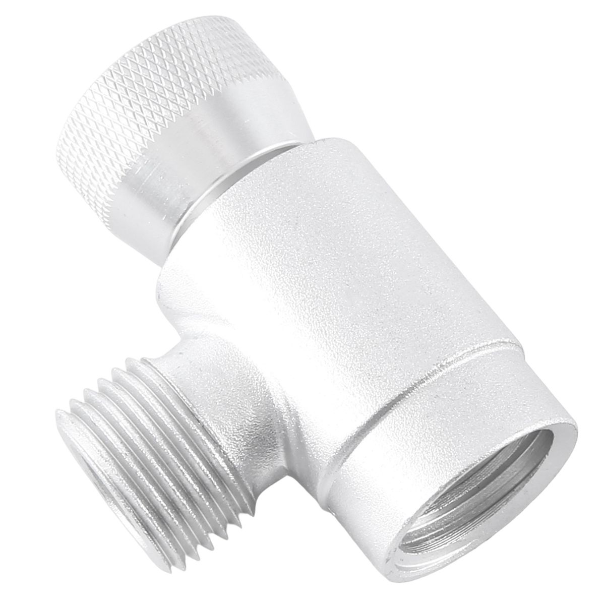 CO2 Gas Filling Refil Adapter Connector W218-14 for Soda Maker Tank Silver Tools Accessories Repment
